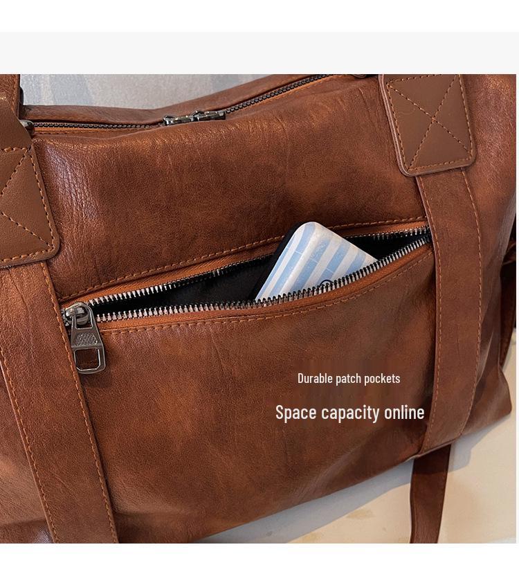 Autumn/Winter Large Capacity Solid Color Versatile Crossbody Travel Bag
