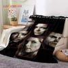 3D Neueste The Vampire Diaries Damon Salvatore Weiche Flanelldecken, Überwurfdecke Bequeme Decke für Betten Sofa Zuhause Schlafzimmer