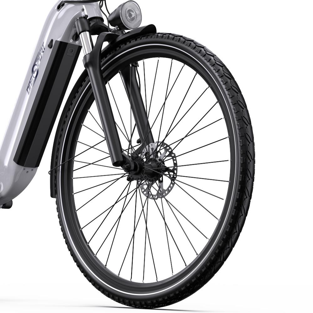 Onesport OT05 Pro electric bike, 250W motor, 22.5AH battery, 700C*50C tires, torque sensor, hydraulic brake