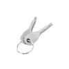2 Keys Outdoor Pocket Tool EDC Stainless Screwdriver Set Steel Keychain Keyring