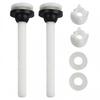 Nuts Toilet Seat Bolts Pack Replacement Rubber Sturdy