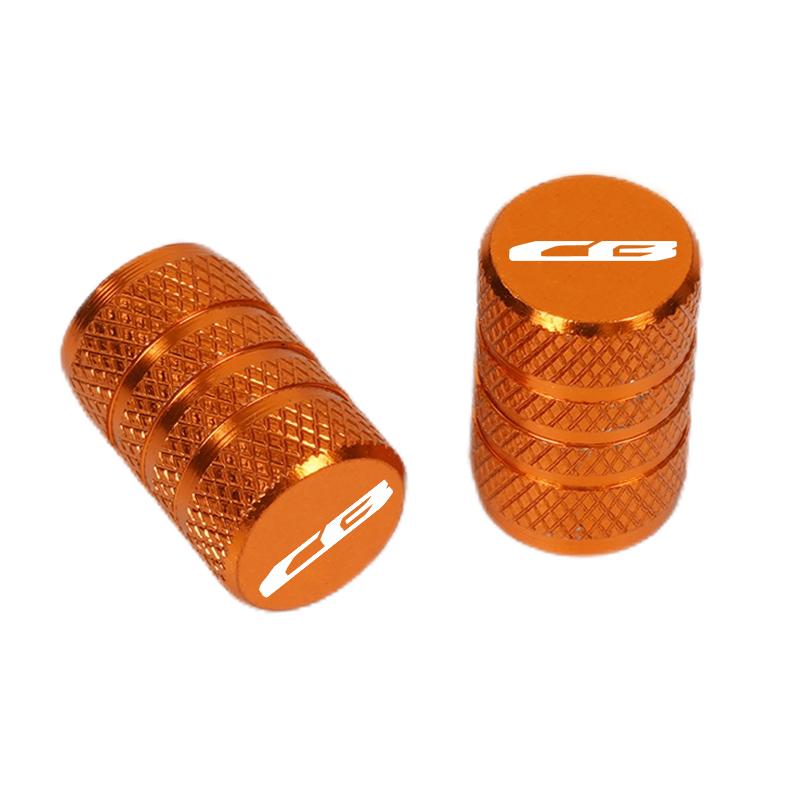 2pcs Motorcycle CNC Tire Valve Air Port Stem Cover Caps For HONDA CB500X CB500F CB650R CB125R CB300R CB 500 400 SF CB400X