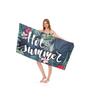 Microfiber Double-sided Velvet Beach Towel, Quick-drying, Non-stick Sand Swimming Beach Towel