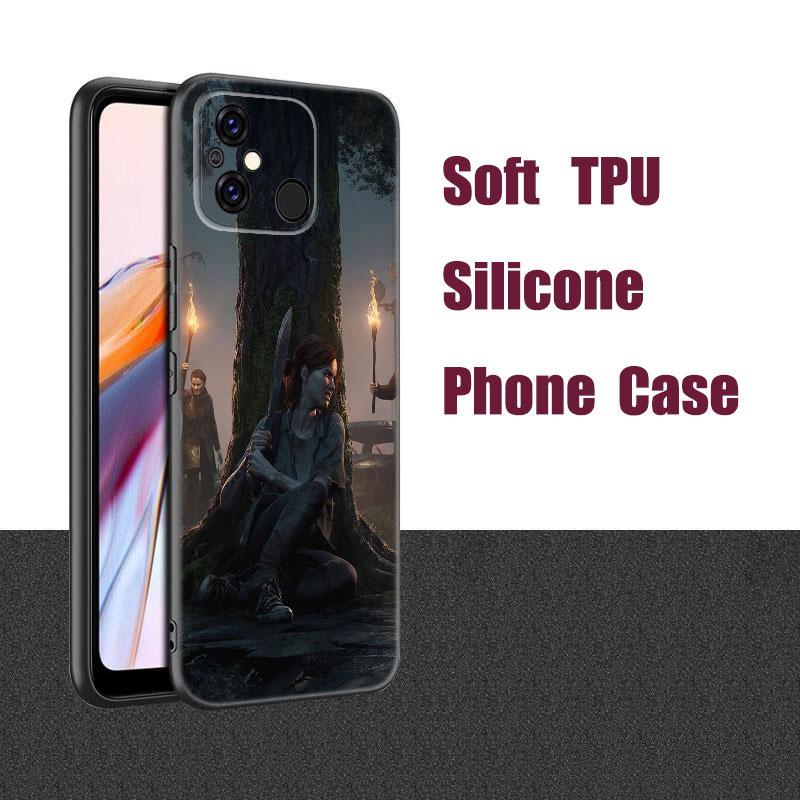 The Last Of Us Black Silicone Phone Case For Xiaomi Redmi 7A 8A 9A 10A 11A 9C 10C 12C 13C 11 Prime A1 A2 Plus 12 4G Note 9T 12R
