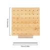 4 Inch Handcrafted Wooden Granny Square Knitting Kit Bamboo Crochet Supplies Blocking Board Crochet