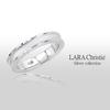 Lala Christie Women's Silver Neve Ring [WHITE Label] Size 7 cr5904-w-07