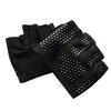 1 pair Anti-slip Gym Half Finger Gloves Breathable Fitness Gloves Cycling Gloves  Women