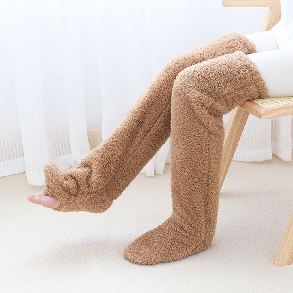 Polyester Stay And Warm With Slipper Socks Winter Nights Easy To Clean Cozy Slipper Socks