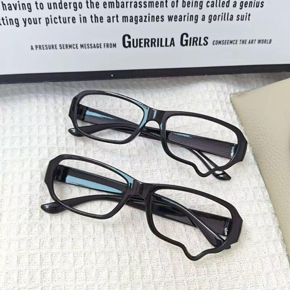 No Lenses Anime Tears Glasses Frame Black Frame Dripping Tears Glasses  Halloween Costume