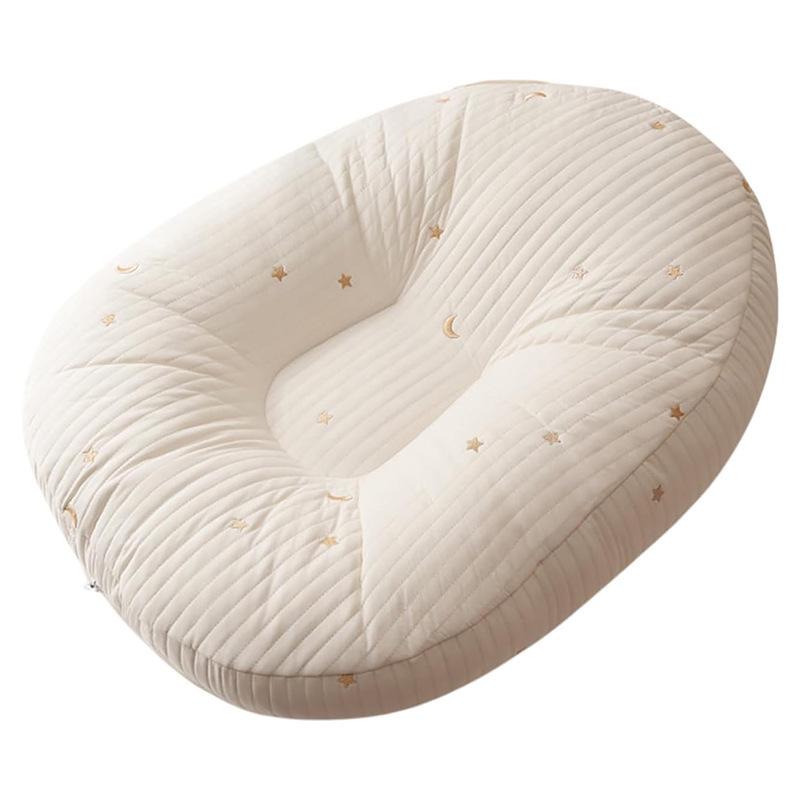 Pernă de poziționare anti-cap plat pentru bebeluși, pentru dormit pe lateral și prevenirea refluxului de lapte