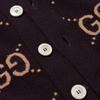 GUCCI GG-jacquard Wool Cardigan 694758-XKCC5-6385