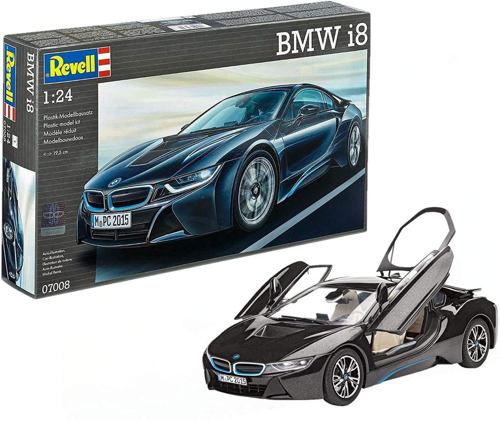 German Revell BMW i8 plastic model (Revell) 1/24