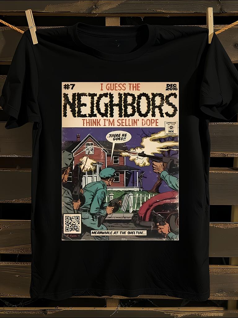 J Cole Neighbors Album Lyrics Tshirt