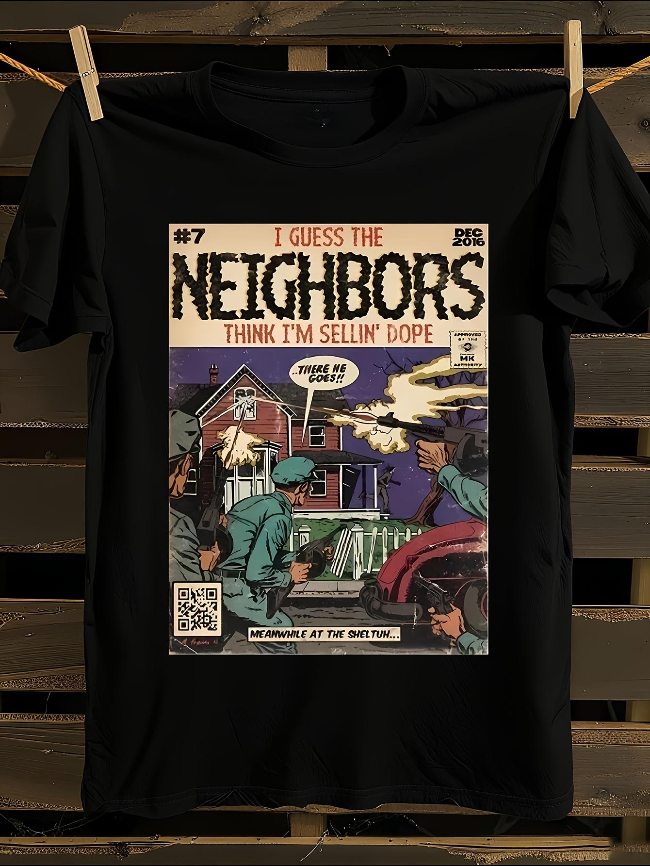 J Cole Neighbors Album Lyrics Tshirt XXXL
