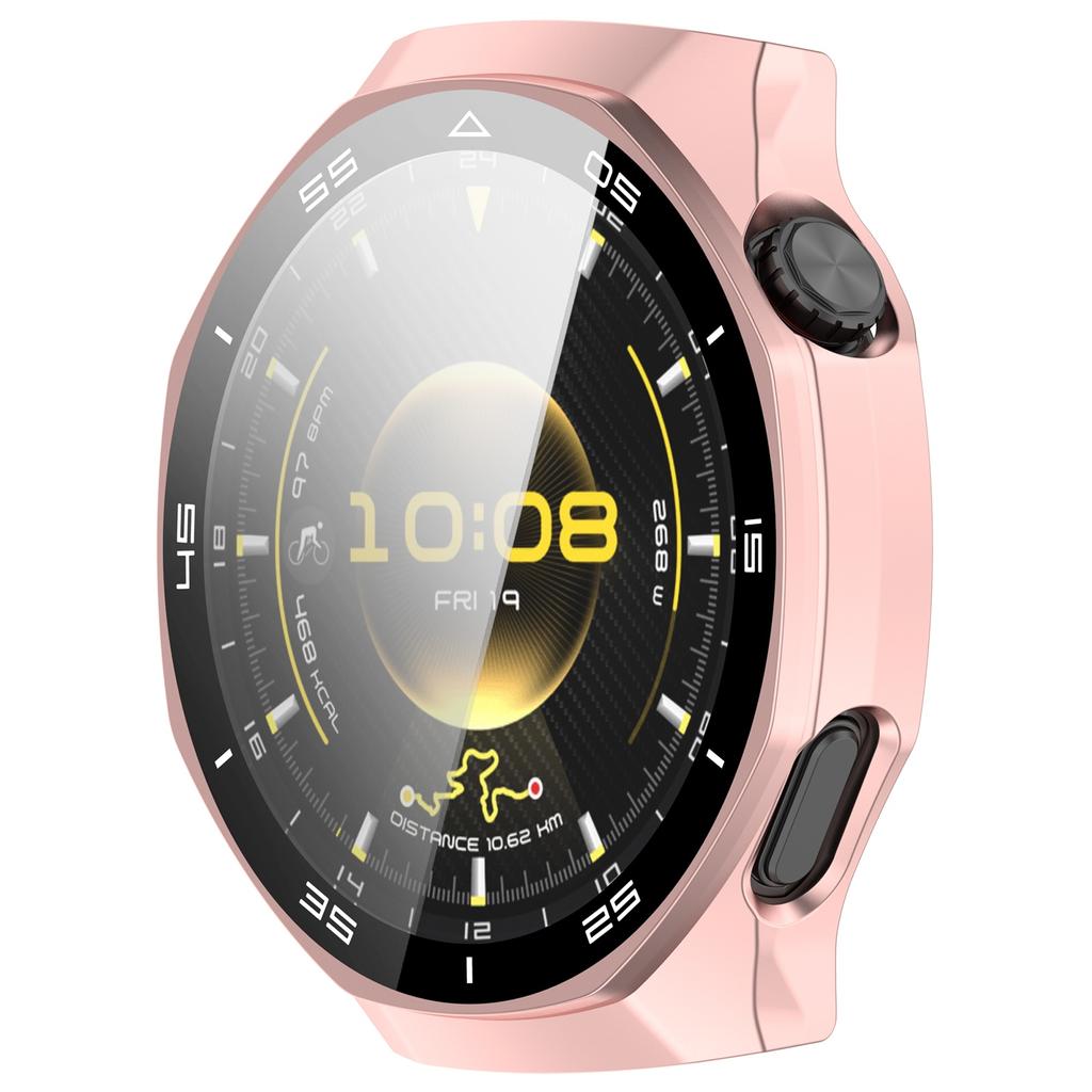46MM Wearable Protector Case Sleeve Full Coverage Anti Scratch Shell High Sensitivity Screen Guard Scale Embedded Design