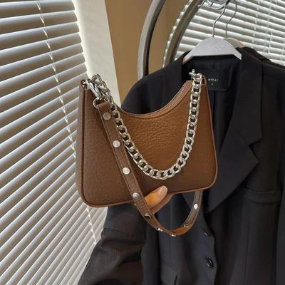 Retro Niche Women's Shoulder Bag  Versatile Crossbody Bag  Single Shoulder Armpit Bag  Popular Fashion  Super Hot  Autumn and Winter