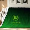 VfL Wolfsburg Print Flannel Blanket High Quality Warm Comfortable Cover for All Seasons Perfect for Gifts Home Decor