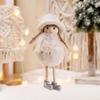 Christmas Party Decoration Cute Plush Doll New Year Gift Family Christmas Ornaments Tree Home Party Decoration Creative Supplies