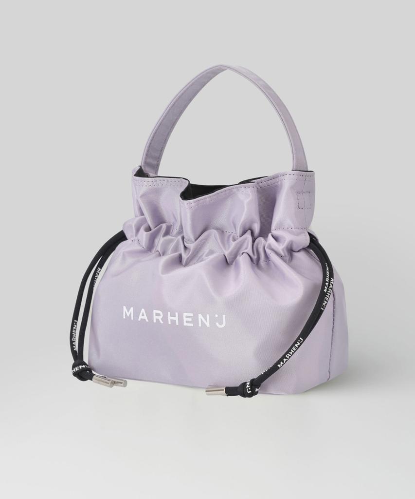 Marhen.J Charong Nylon Mini Bucket Crossbody Bag