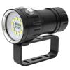 LED Diving Flashlight Portable Professional Underwater Lighting Waterproof Submarine Lamp