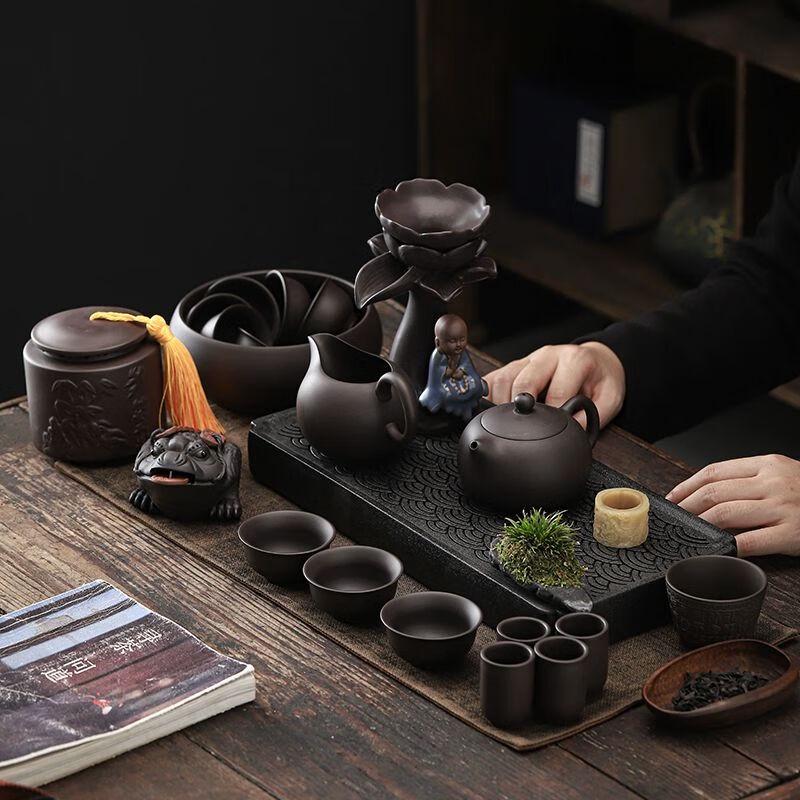 Qianyu Zisha Kung Fu Ceramic Tea Set