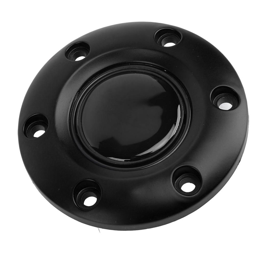 Car Steering Wheel Center Cap Interior Steering Wheel Horn Button Switch for 6 Hole Steering Wheel