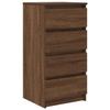 VidaXL Buffet Brown Oak 37.5x35x76 Cm Engineered Wood, Storage Furniture, Kitchen Storage Furniture, Furniture of 861757