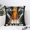 Federa Cuscino Tung Tung Tung Sahur Cervello Marcio Italiano Assurdo Kawaii Federe per Cuscini per Sedia del Salotto
