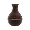 Vase Humidifier Shaped With Wooden Pattern Light Wood Ultrasonic Purifier Air