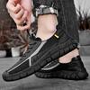 Sneakers Men's 2025 Summer New Hollow Breathable Casual Shoes Mesh Soft Sole Non-slip Versatile One-pedal Men's Shoes