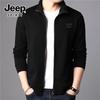 JEEP SPIRIT Men's Stand Collar Casual Jacket