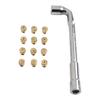 Natural Gas Conversion Gas Stove Nozzle Kit Brass Orifice Kit