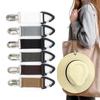 Clip per cappello da viaggio da appendere alla borsa, zaino, bagaglio, per bambini, adulti, viaggi all'aperto, accessori da spiaggia