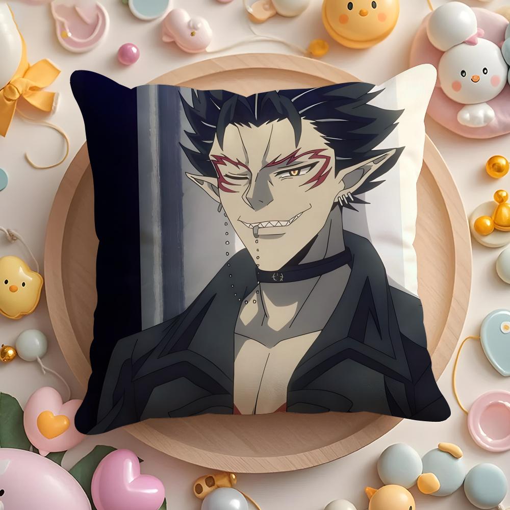 Anime R-Ragna C-Crimson Cushion Cover Home & Car Multi-Scene Pillow Cover - Reversible, Soft & Durable for Daily Use