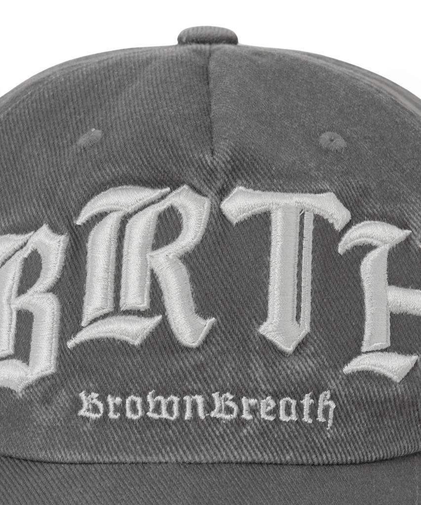 BROWNBREATH Pigment Washing Cap - Gray