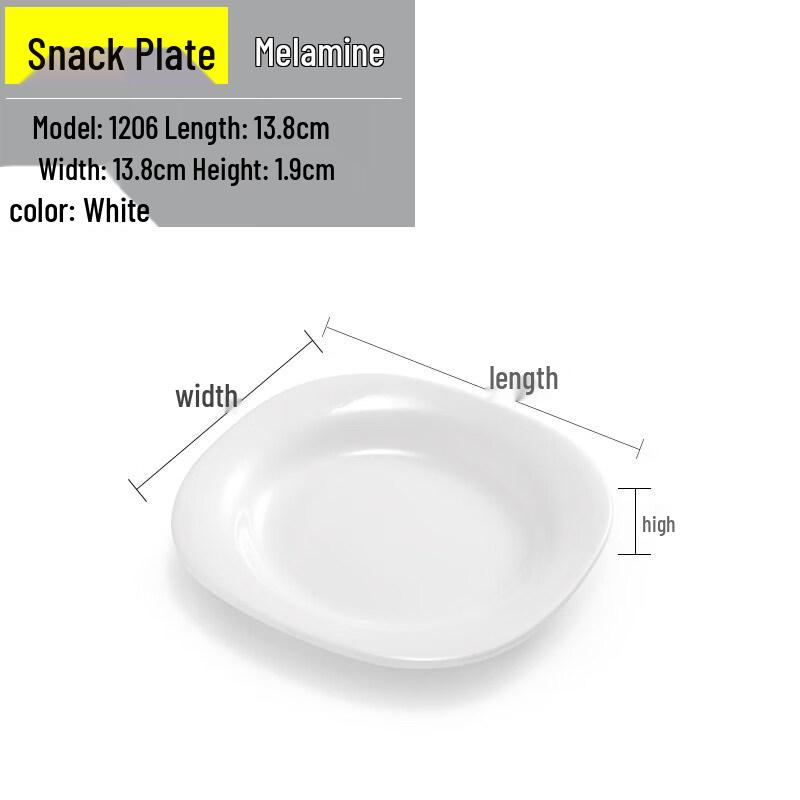 Japanese Melamine Divided Snack Plates