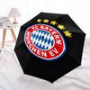 FC Bayern Munchen Pattern, Automatic Folding Umbrella, Portable and Foldable Design, 8 Ribs, a Christmas or Birthday Gift.