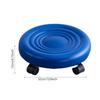 Swiveling Rolling Low Stool Clocking Stools with Wheels Roller Seat Short Chair for Manicure