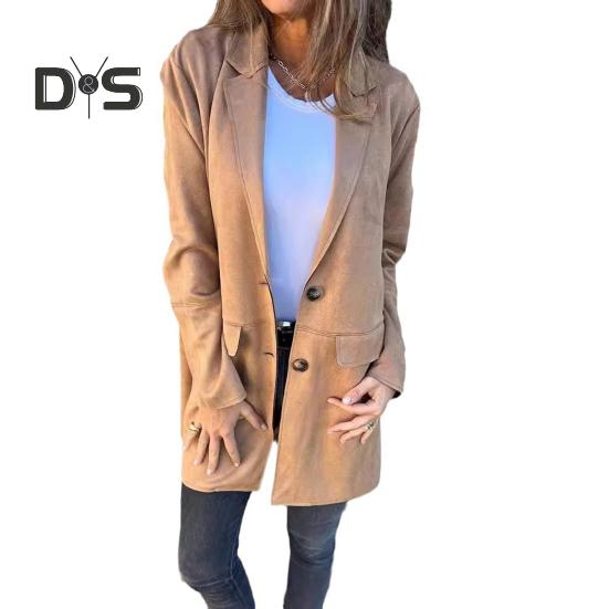 

Женское зимнее пальто, однобортное, с отложным воротником, средней длины, с длинными рукавами, однотонное, теплое, с ложными карманами, верхняя одежда, куртка XXXL хаки