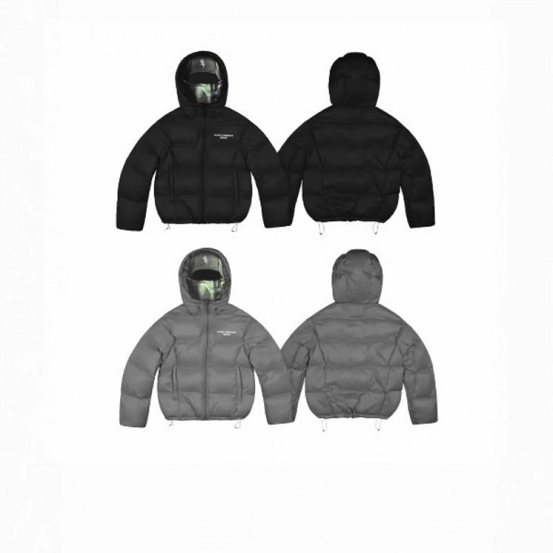 Winter Warm Zip-Up Thick Cotton Jacket Men Teens Street Style Loose Fit