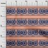 oneOone Cotton Flex Fabric Geometric|Leaves & Floral Block Printed Fabric 1 Yard 40 Inch