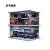Moreart 1/64 Scale Model Garage MO916002 Parking Lot Warehouse Showroom Pit Diorama with Miniature Cars [Parallel Import]