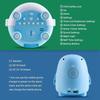 Cute Penguin LED Alarm Clock 12/24H Snooze Mode RGB Night Light Table Nap Timer Sleep Trainer Bedroom Birthday Gift for Kids