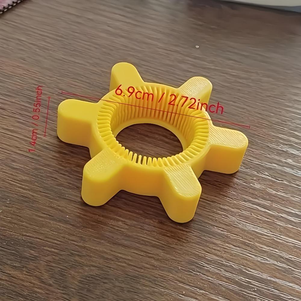 [Easy-Grip Bottle Opener] Easy-Grip Manual Bottle Opener - 1 Yellow Plastic Can Lifter with Ergonomic Handle