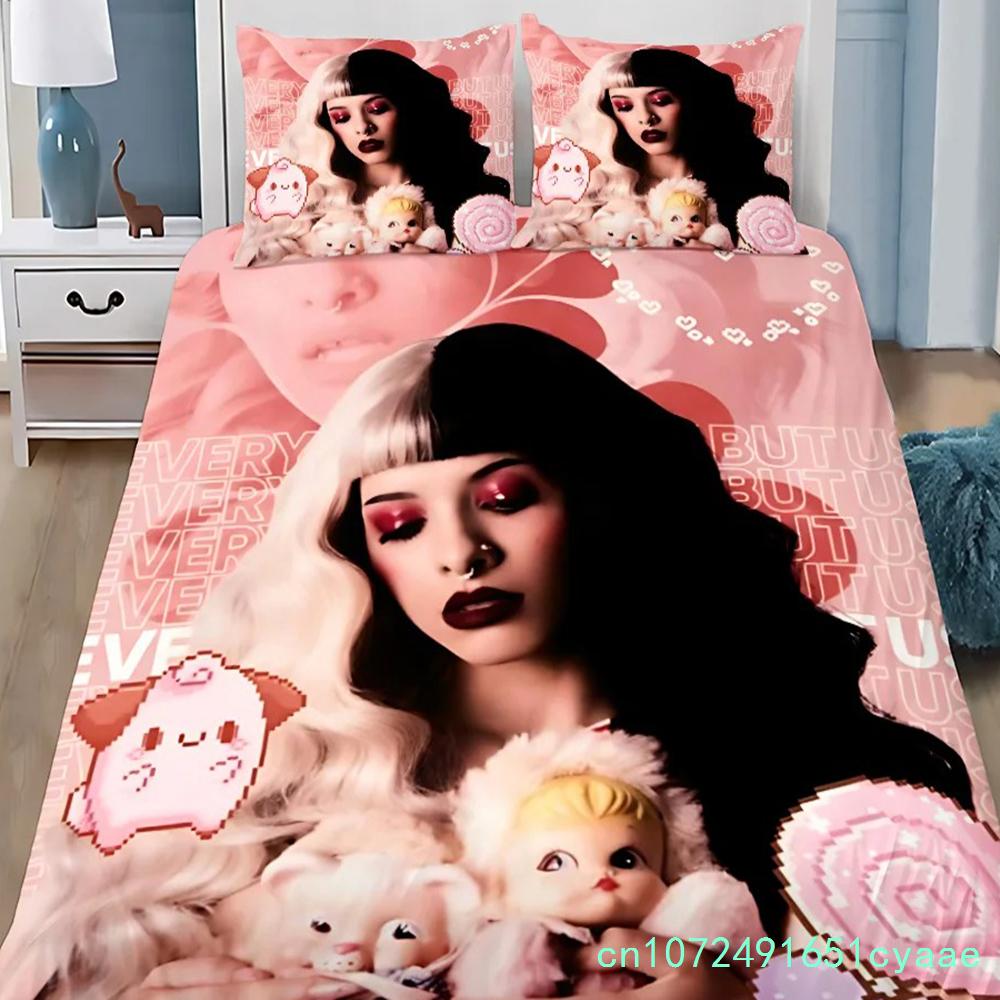 Melanie Martinez Music Duvet Cover Pillowcase Bedding Set Adult Boy Girl Bedroom Decoration Children Single Double Large Size