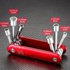 Portable Socket Wrench Universal Household Universal Hexagon Combination Set for Car and Motorcycle Maintenance Tools