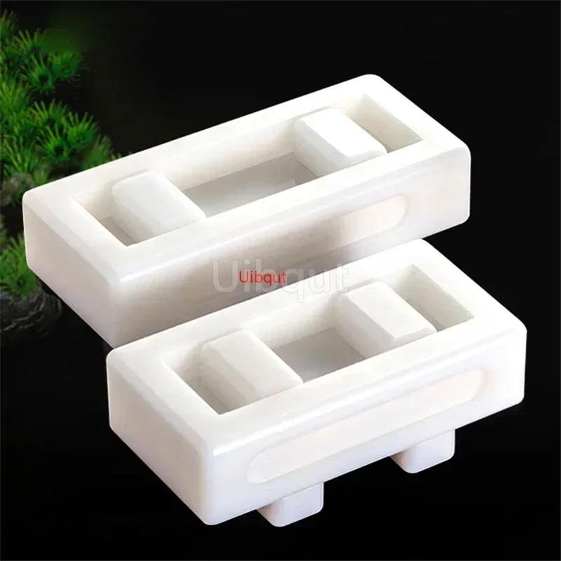 Wooden White Sushi Mould Special Flat Wooden Roller Shutter Sushi Tools Bamboo Rice Pressing Mould Mat Bento Sushi Maker