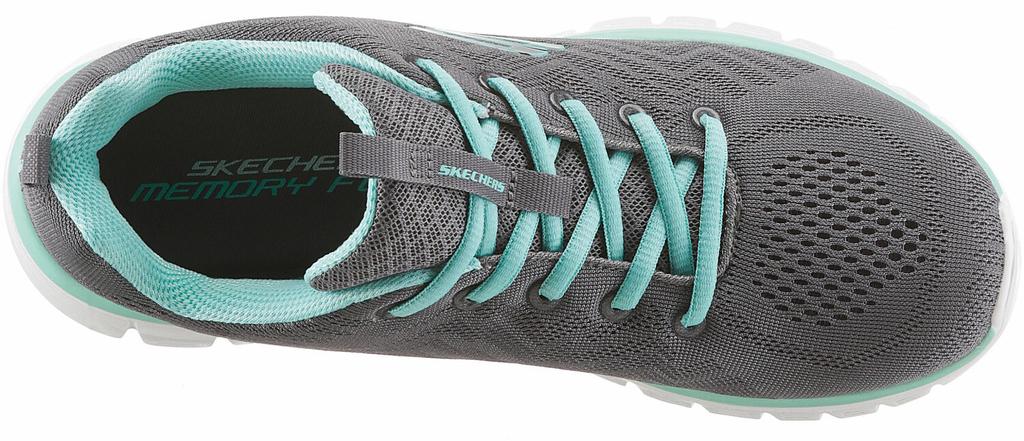 Sneakers Skechers Graceful - Get Connected Charcoal/green