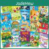 Children Coloring Book Set With Cartoon Animal And Mermaid Illustrations For Kids Gift Giving