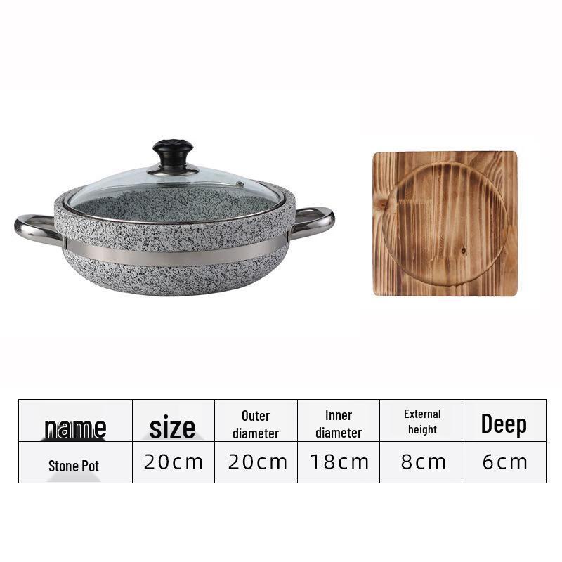 Набор каменных горшков Minai Commercial Anti-Crack